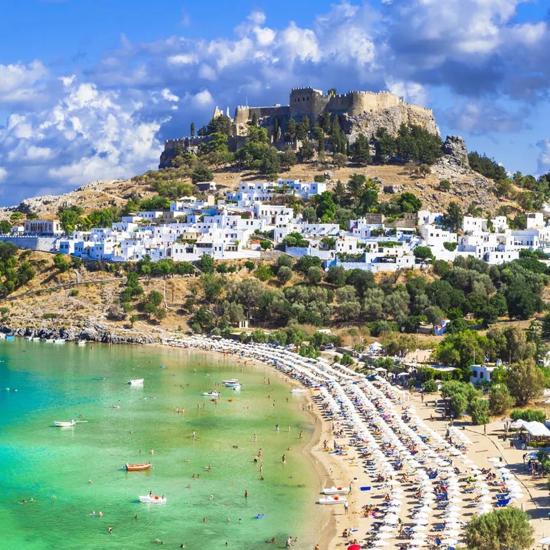 Lindos village