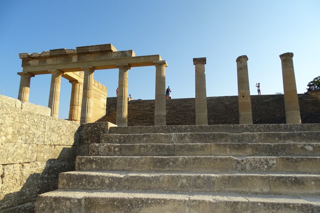 Propylea Lindos Acropolis